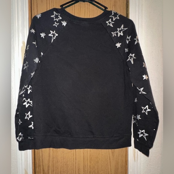 Athletic Works Other - Euc black sweater with silver shimmer starz sz xxL